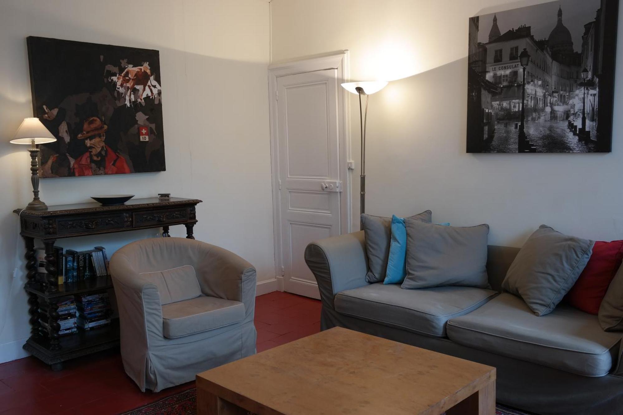 Penthouse Apartment Overlooking Place Carnot Carcasona Exterior foto